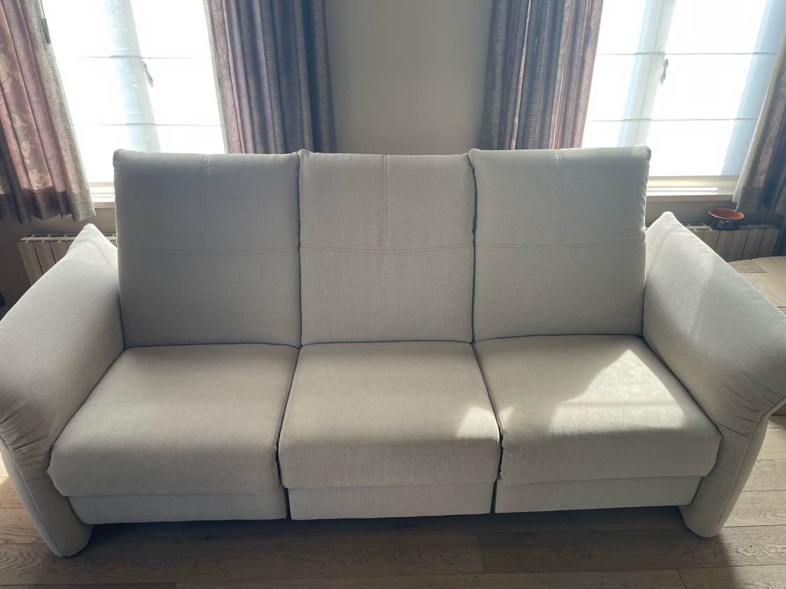 Zetel na professionele reiniging in Ledegem - vlekvrij resultaat