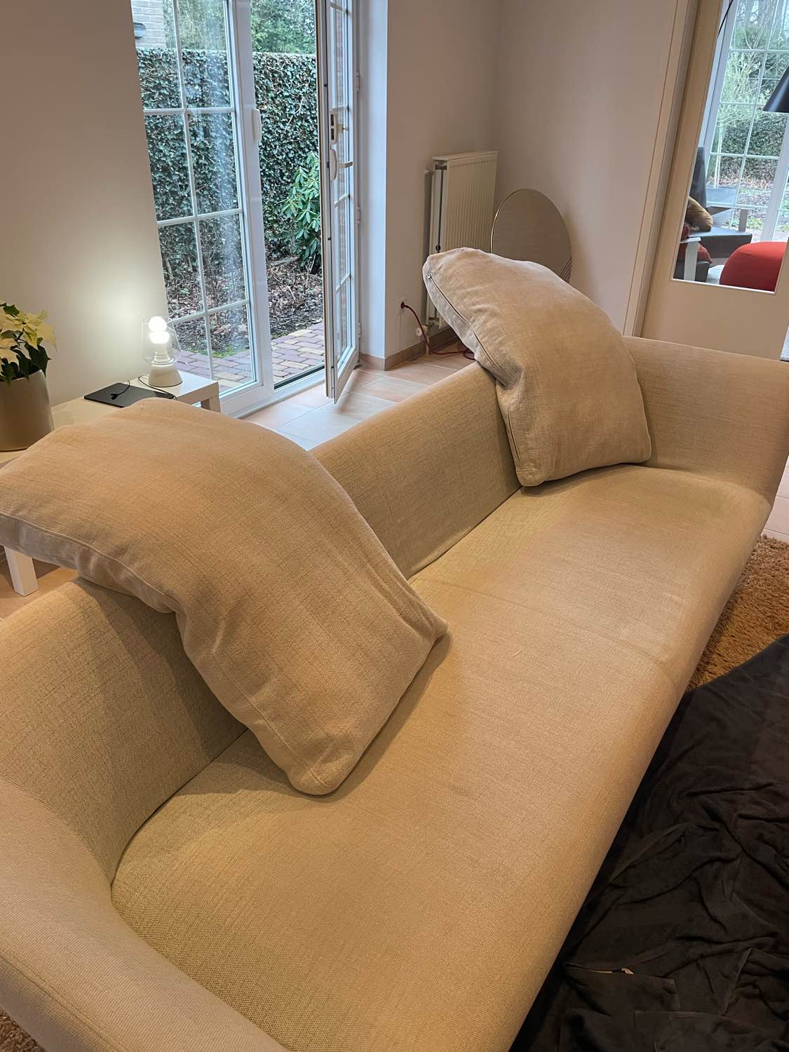 Zetel na professionele reiniging in Lille - vlekvrij resultaat