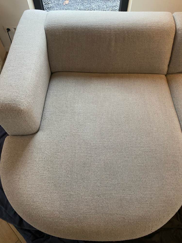 Zetel na professionele reiniging in Dessel - vlekvrij resultaat
