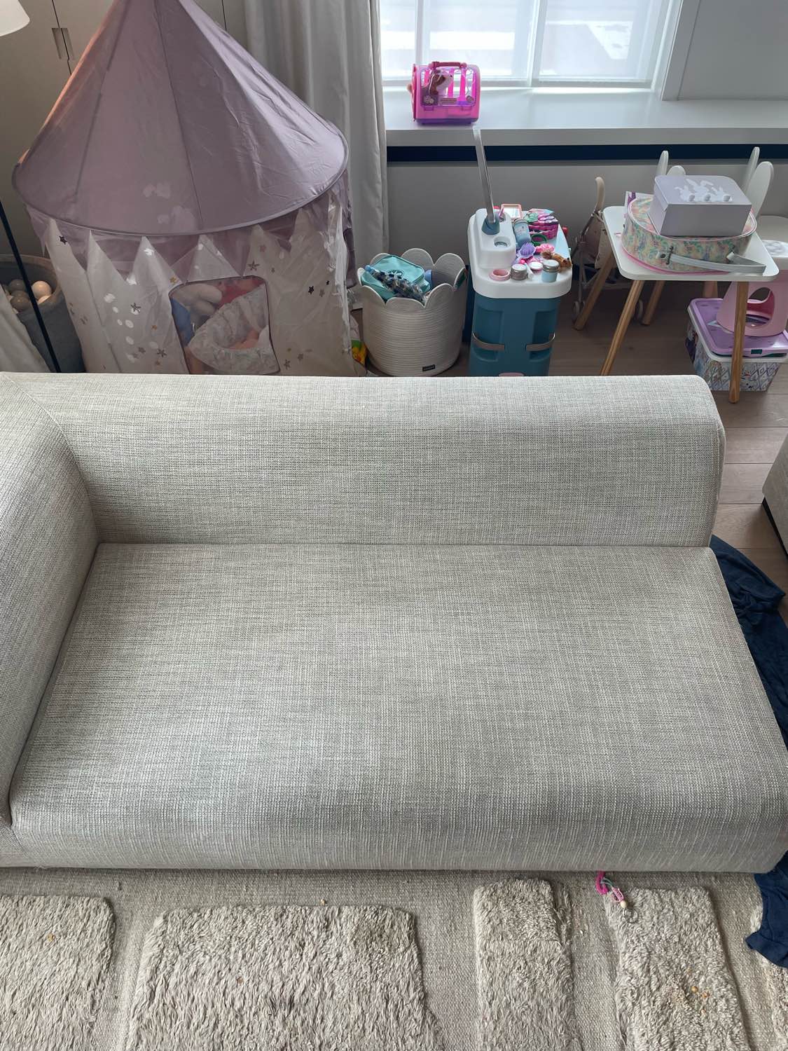 Zetel na professionele reiniging in Ichtegem - vlekvrij resultaat