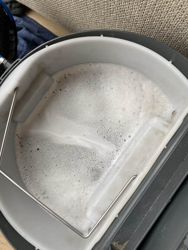 Zetel na professionele reiniging in Grimbergen - vlekvrij resultaat