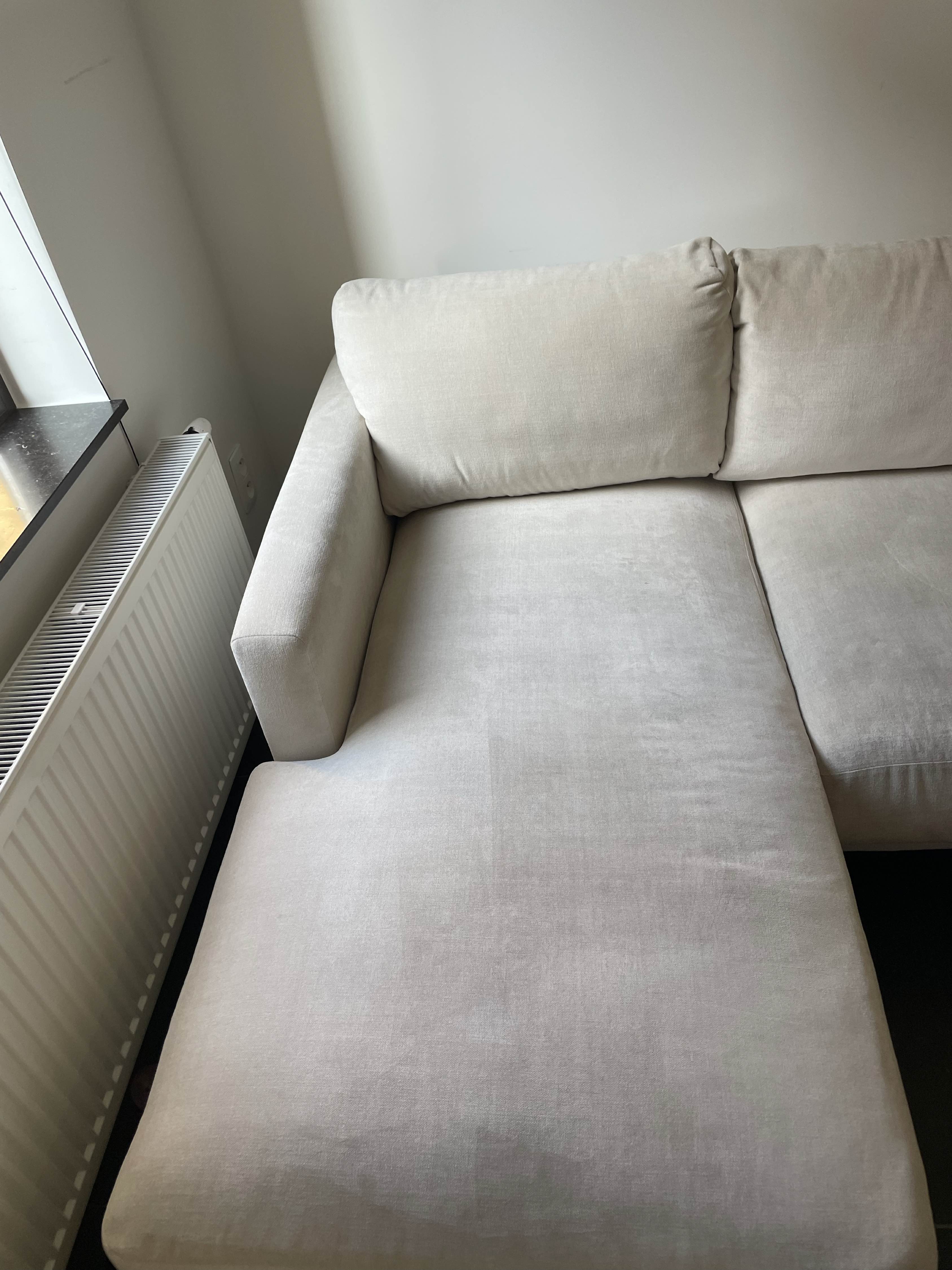 Zetel na professionele reiniging in Geraardsbergen - vlekvrij resultaat