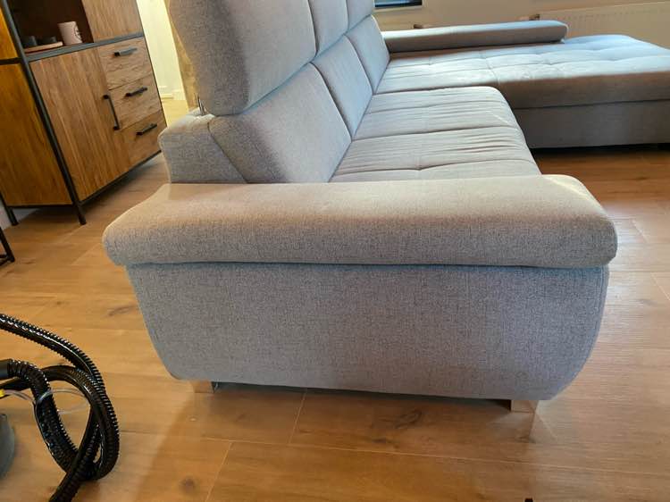 Zetel na professionele reiniging in Beveren - vlekvrij resultaat