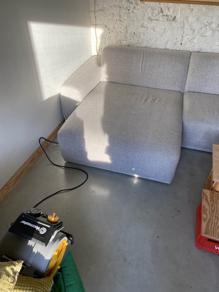 Zetel na professionele reiniging in Rotselaar - vlekvrij resultaat