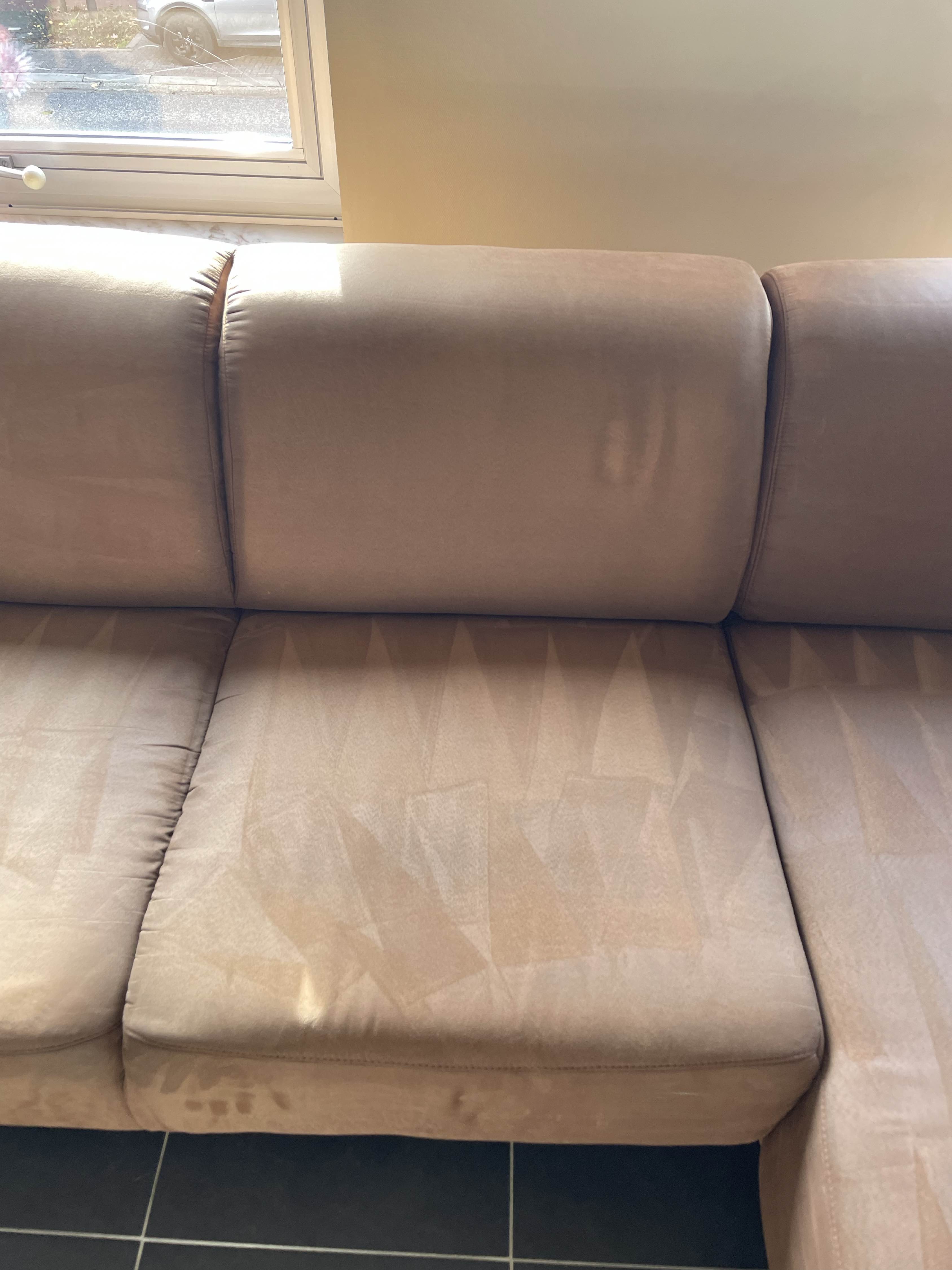 Zetel na professionele reiniging in Aarschot - vlekvrij resultaat