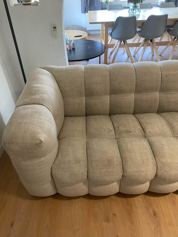 Zetel na professionele reiniging in Diepenbeek - vlekvrij resultaat