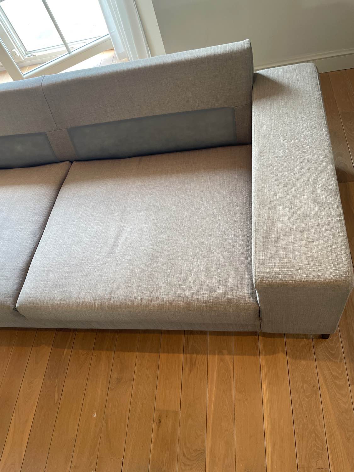 Zetel na professionele reiniging in Landen - vlekvrij resultaat