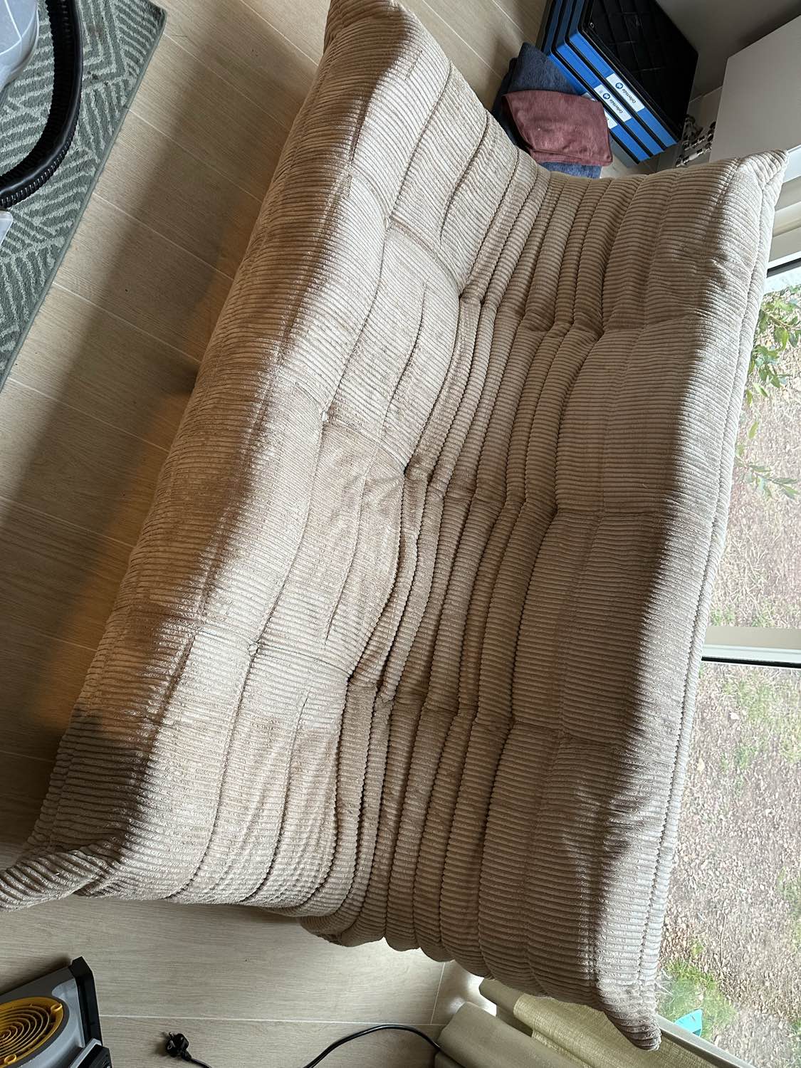 Zetel na professionele reiniging in Destelbergen - vlekvrij resultaat