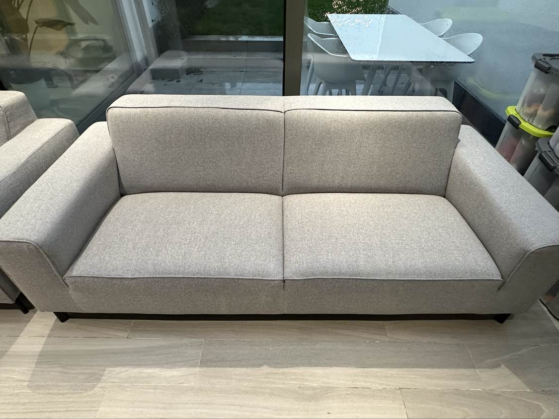 Zetel na professionele reiniging in Haaltert - vlekvrij resultaat