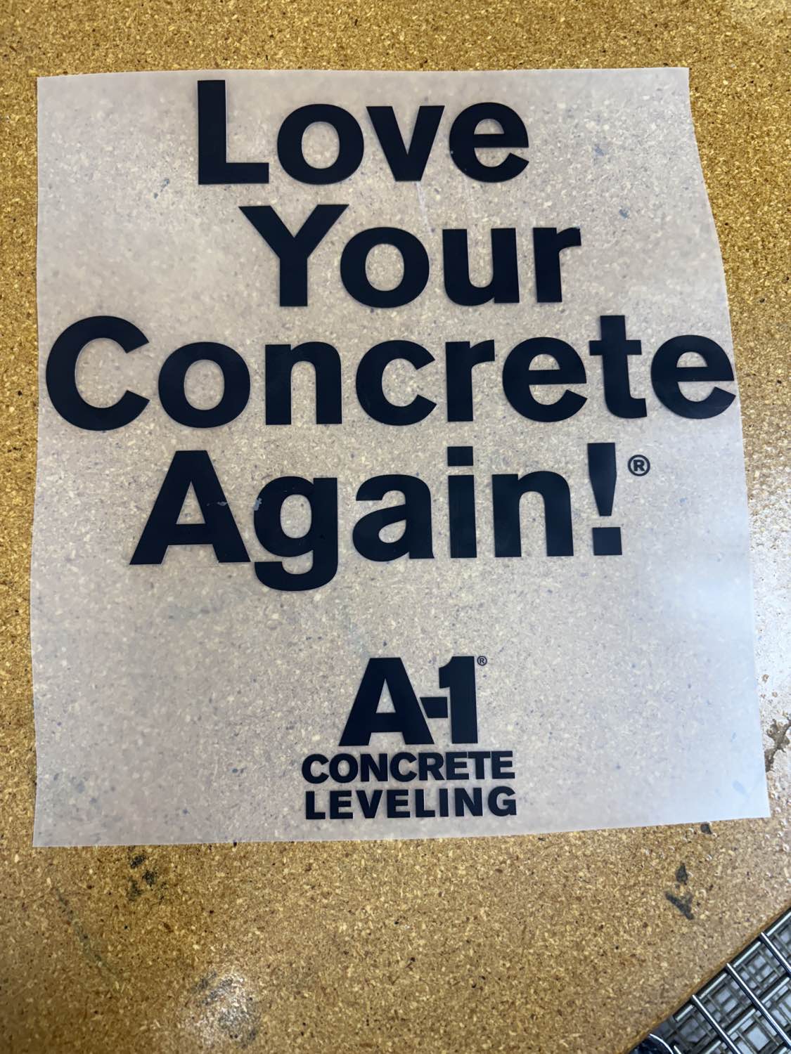 A1 concrete 